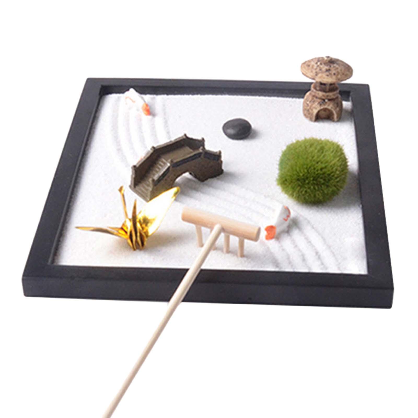 Gardening Tools Japanese - Zen Garden Sand Tray for Desk