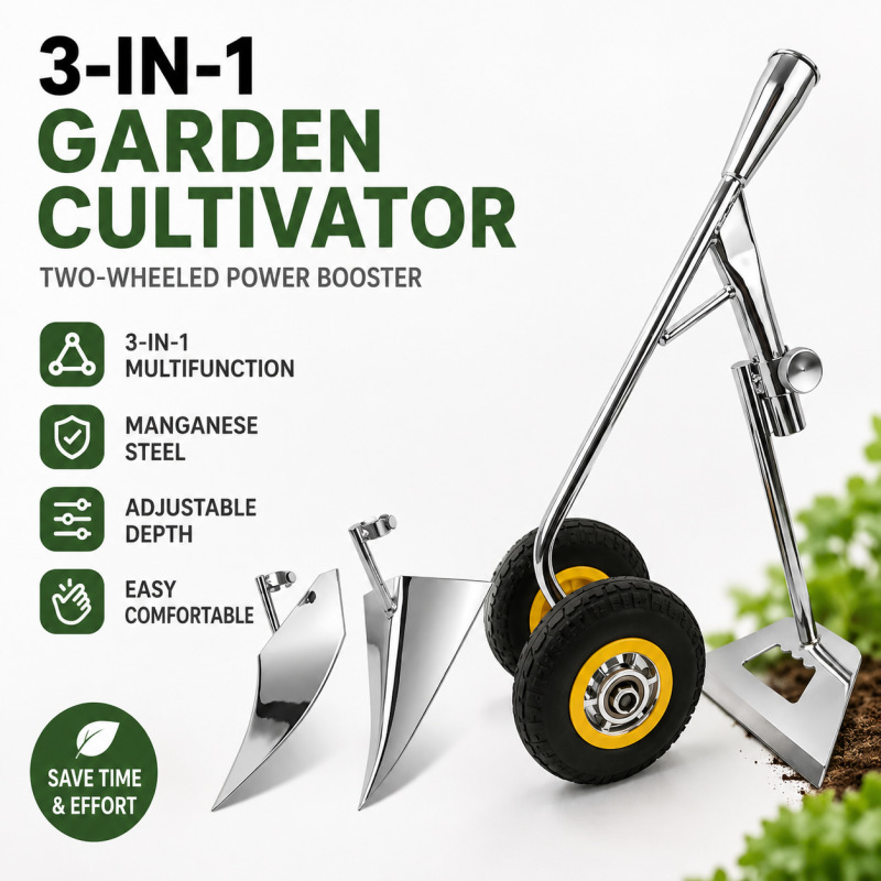 Gardening Tools Japanese - 3 in 1 Hoe MultiPurpose Farming