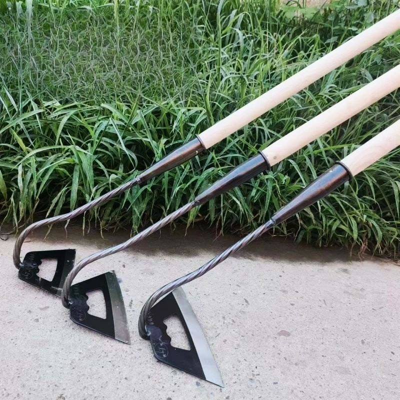 Gardening Tools Japanese - Manganese Steel Rake, Hoe, Weed, Hollow,