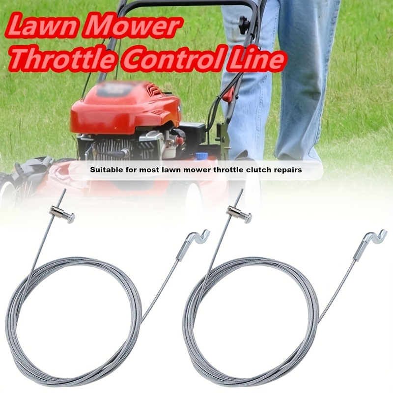 Gardening Tools Basic - Lawn Mower Throttle Cable Z-Hook Engine