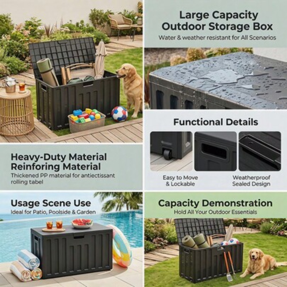 Large Capacity Outdoor Storage - огляд і ціна Gardening Tools Equipment
