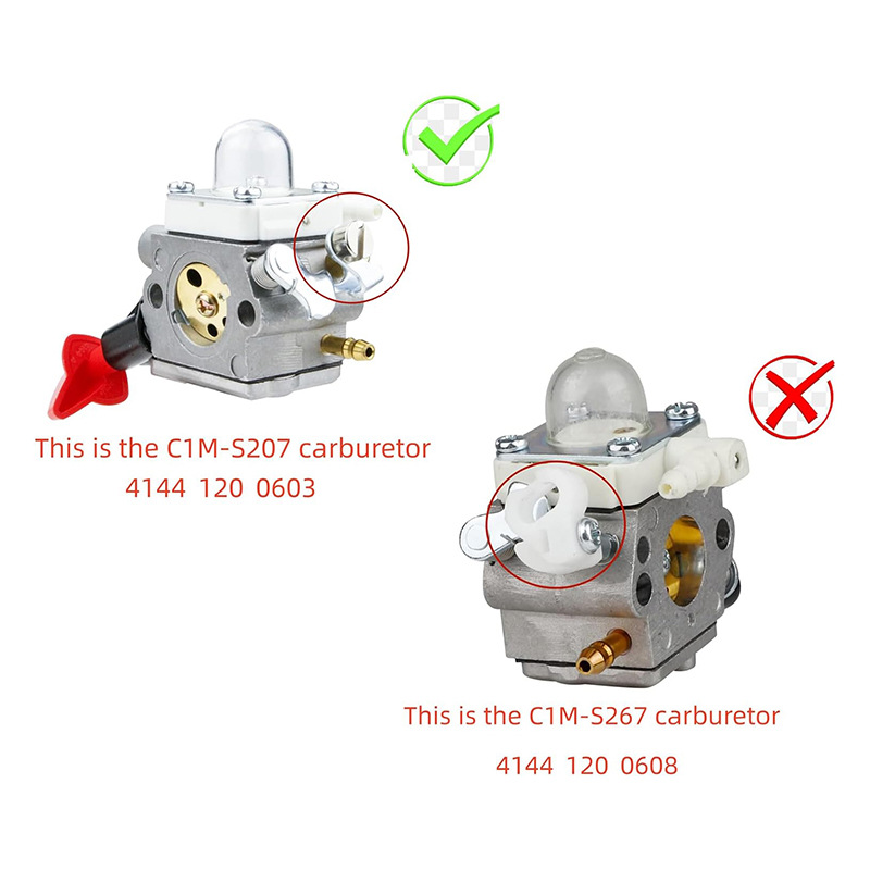 New Carburetor C1M S207A For S - огляд і ціна Gardening Tools Equipment
