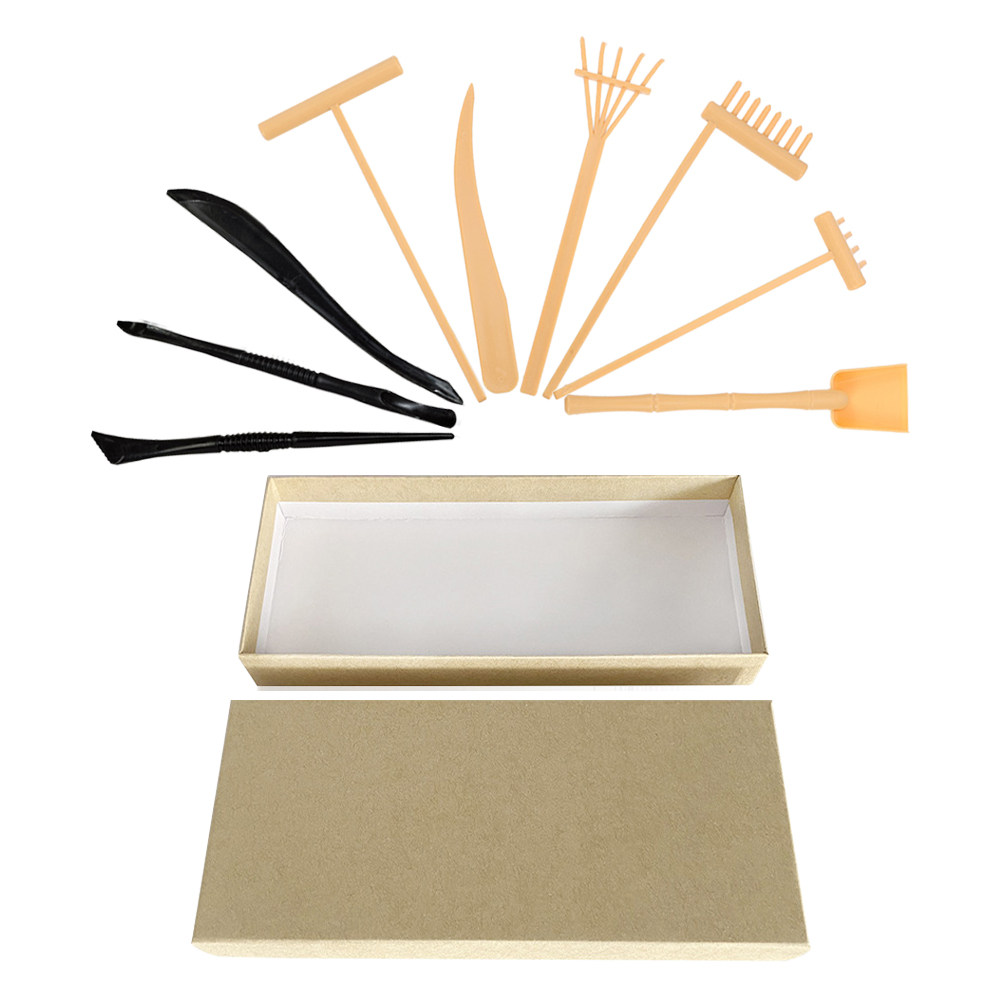 1Set Mini Zen Garden Rake Set  - огляд і ціна Gardening Tools Japanese