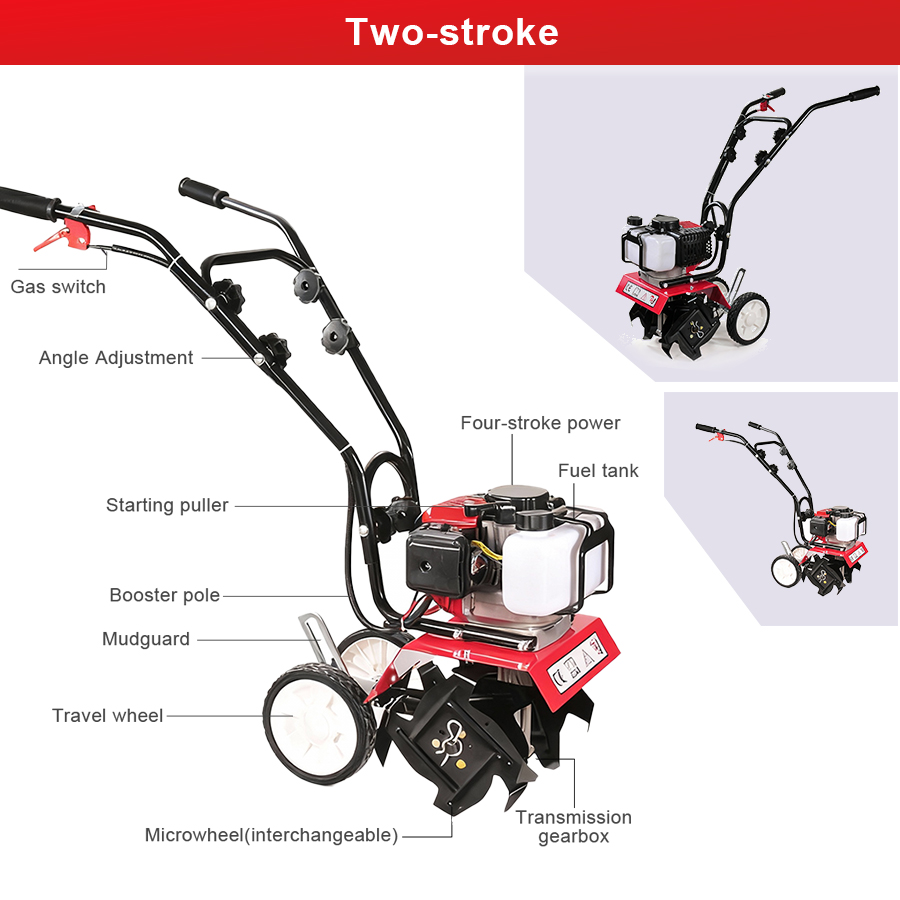 Tungfull Petrol Micro Cultivat - огляд і ціна Gardening Tools Equipment
