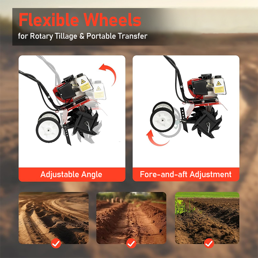 Tungfull Petrol Micro Cultivat - огляд і ціна Gardening Tools Equipment