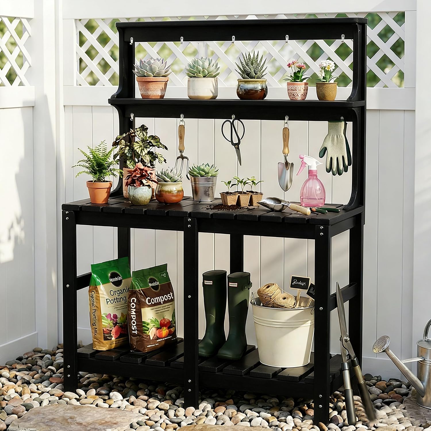 All Weather HDPE Potting Table - огляд і ціна Gardening Tools Toolstation