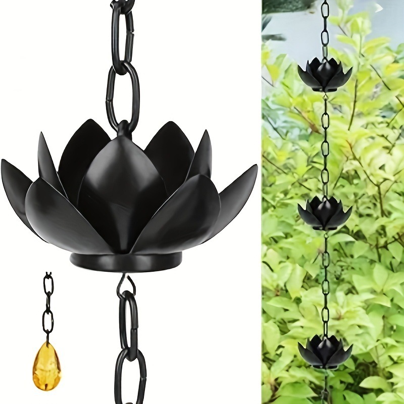 Lotus Rain Chain for Gutter Do - огляд і ціна Gardening Tools Basic