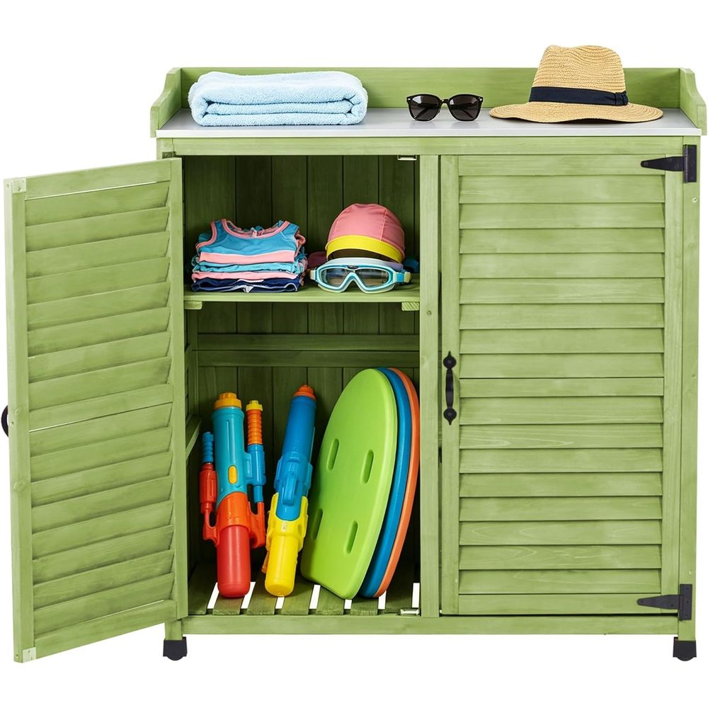 Outdoor Potting Bench with Met - огляд і ціна Gardening Tools Toolstation