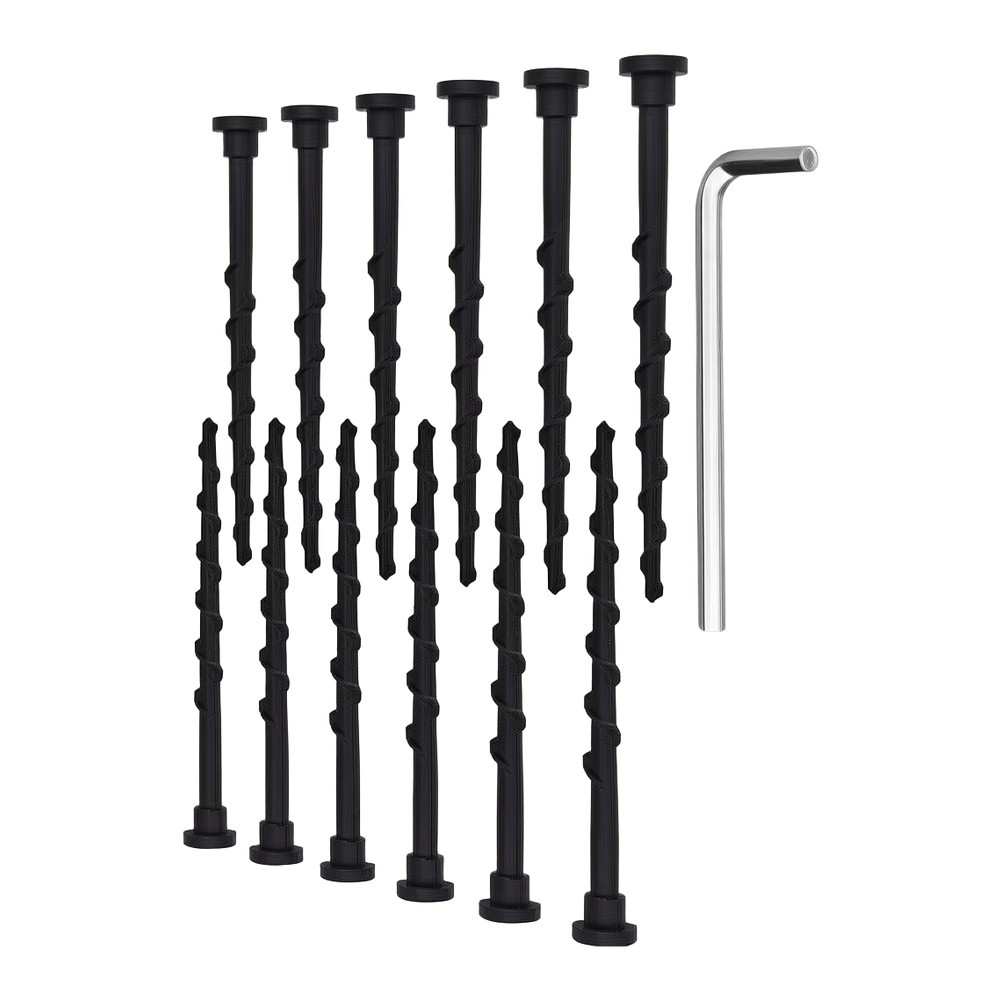 12 Pack Ground Screws 14Cm Hex - огляд і ціна Gardening Tools Toolstation