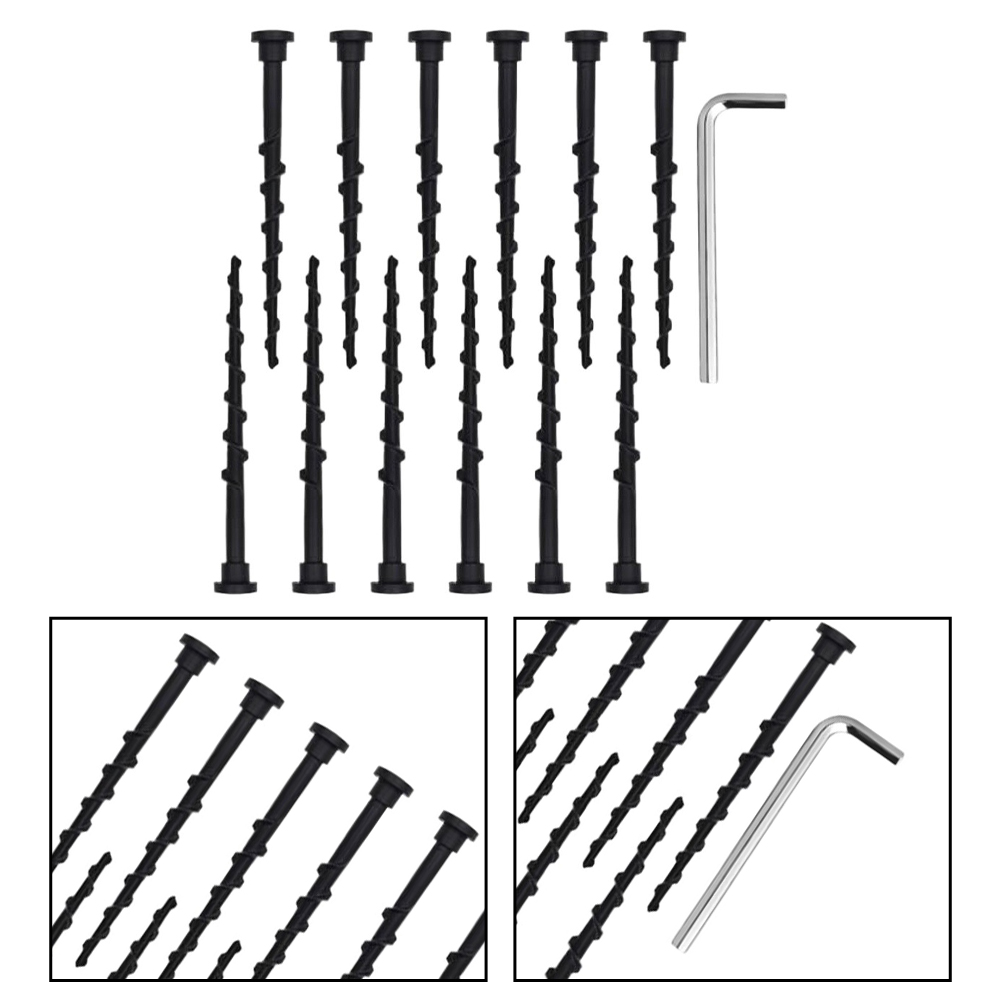 12 Pack Ground Screws 14Cm Hex - огляд і ціна Gardening Tools Toolstation