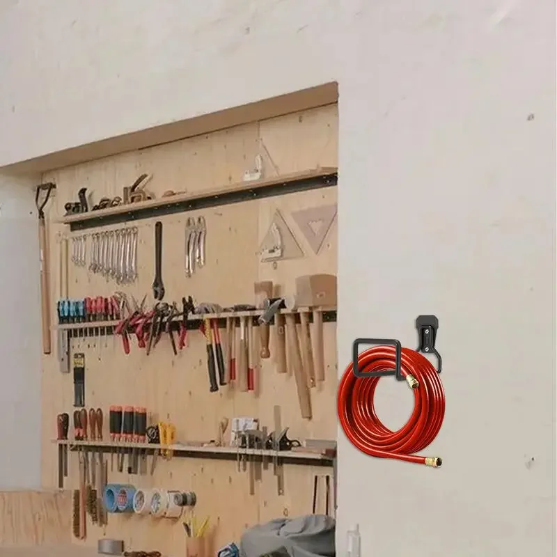 Metal Garden Hose Holder Heavy - огляд і ціна Gardening Tools With Picture