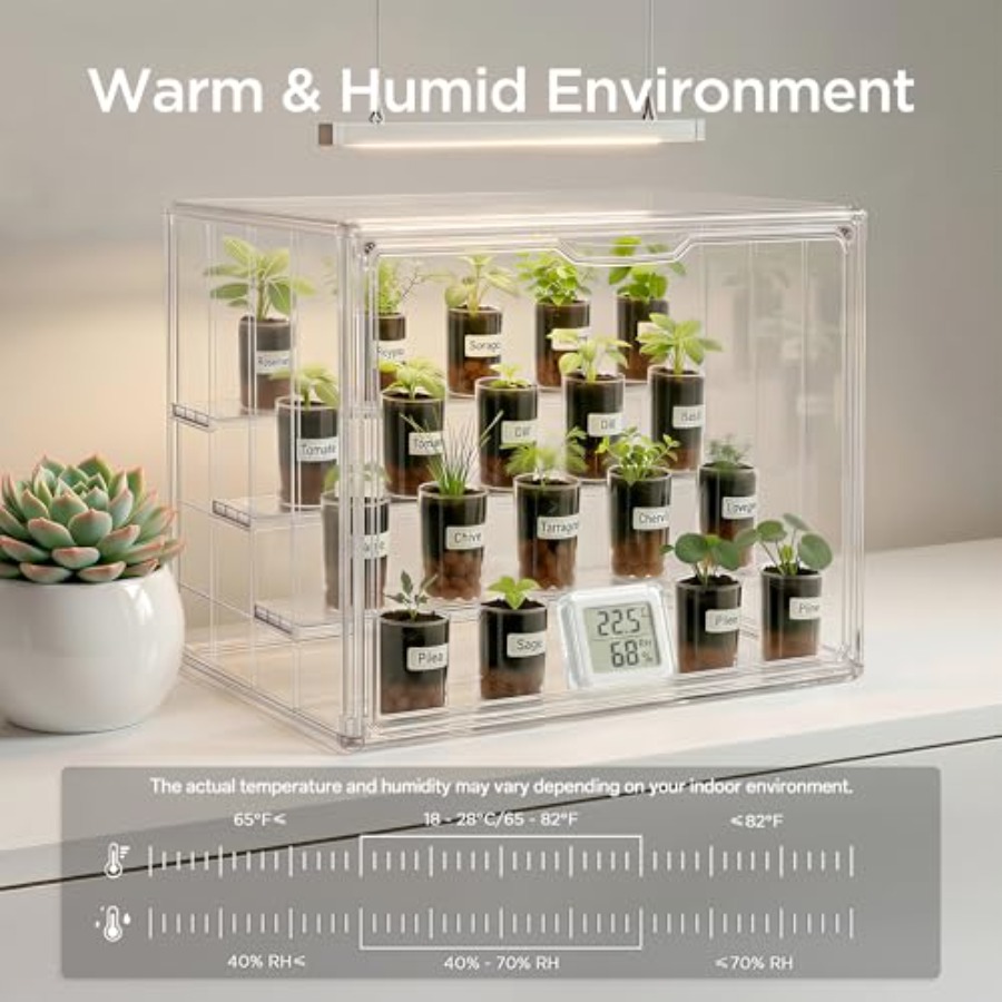 Indoor tabletop mini greenhous - огляд і ціна Greenhouse Mini Indoor