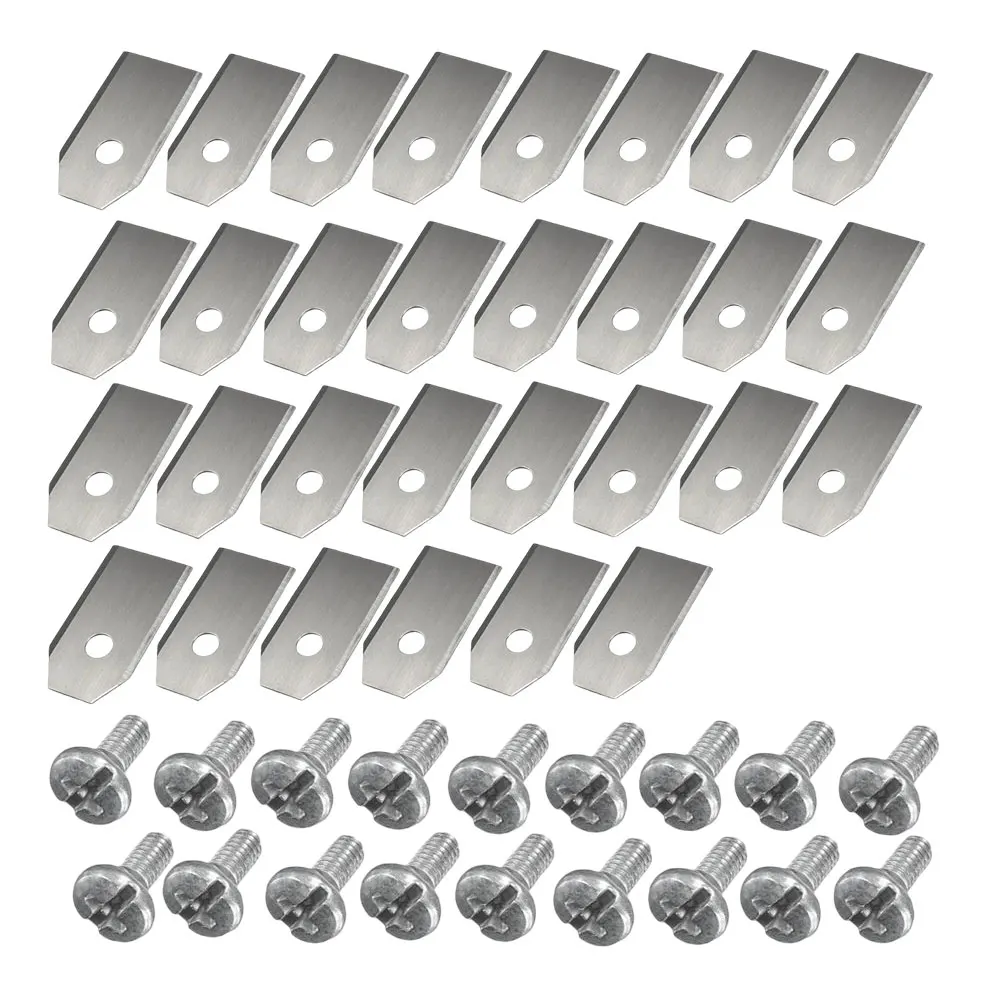 18/30PCS Lawn Mower Cutting Bl - огляд і ціна Gardening Tools Basic