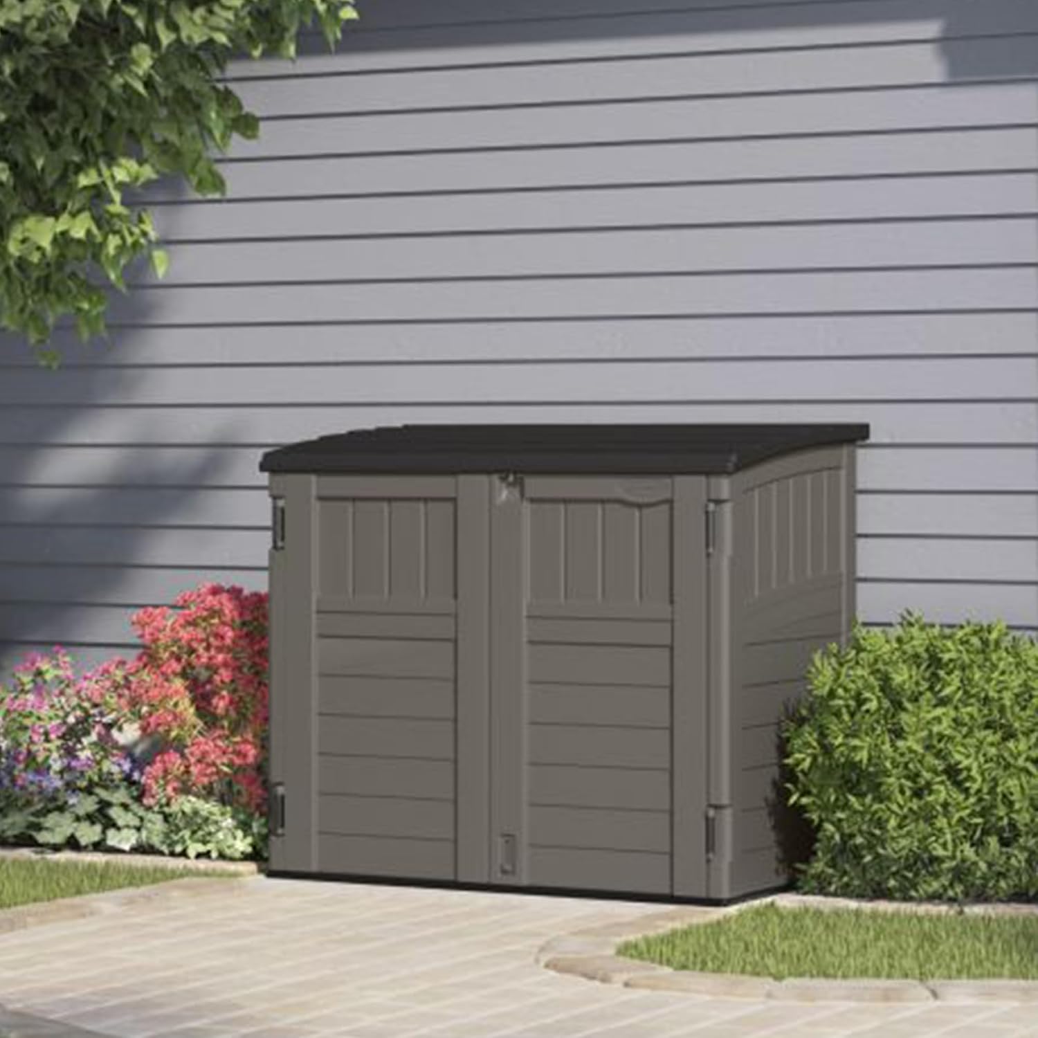 Outdoor Storage Shed For Backy - огляд і ціна Gardening Tools Equipment
