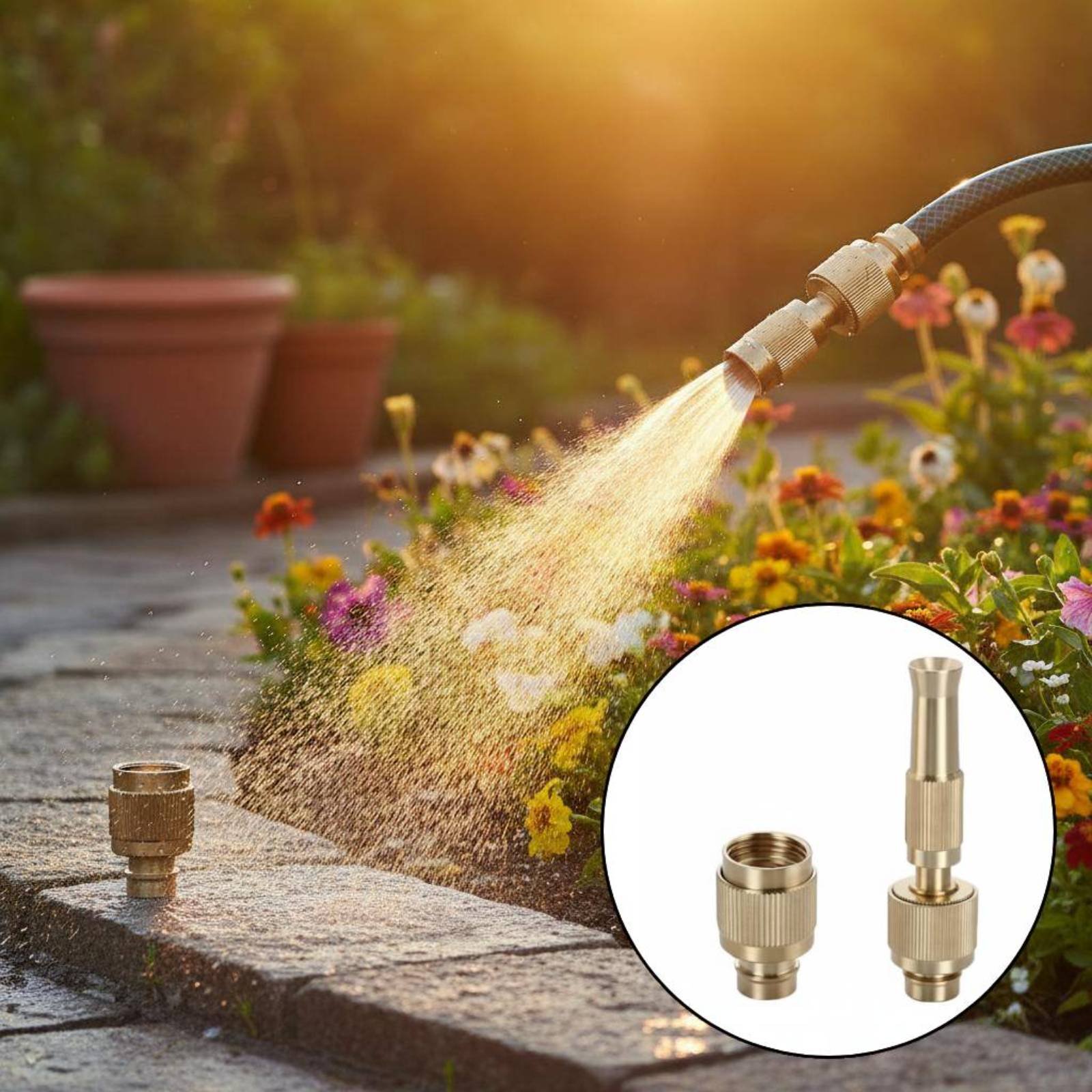 Brass Water Universal Connecto - огляд і ціна Gardening Tools Equipment