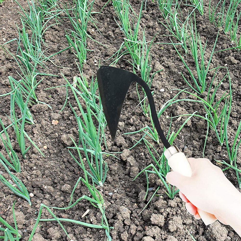 Gardening Hoe Small Wooden Han - огляд і ціна Gardening Tools Japanese