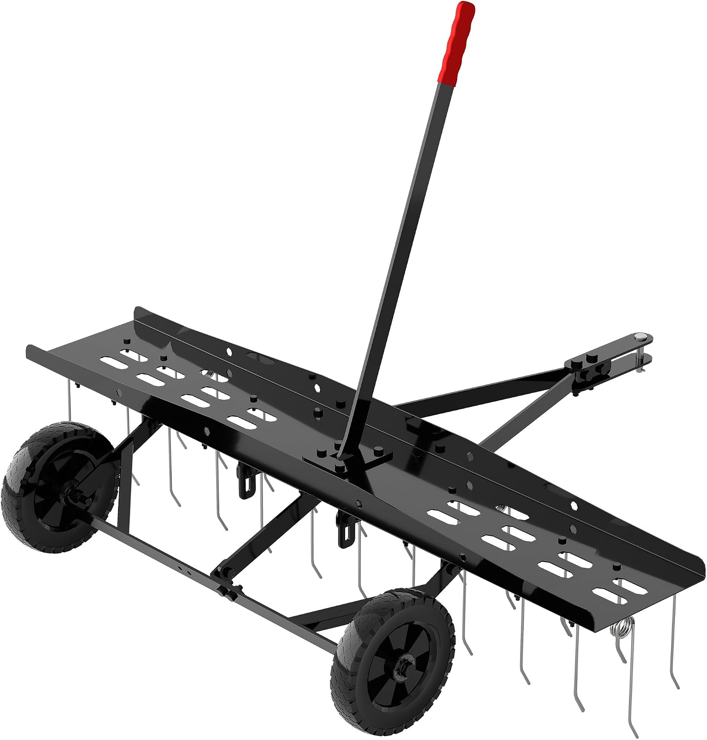 Tow Behind Lawn Dethatcher Rak - огляд і ціна Gardening Tools Equipment