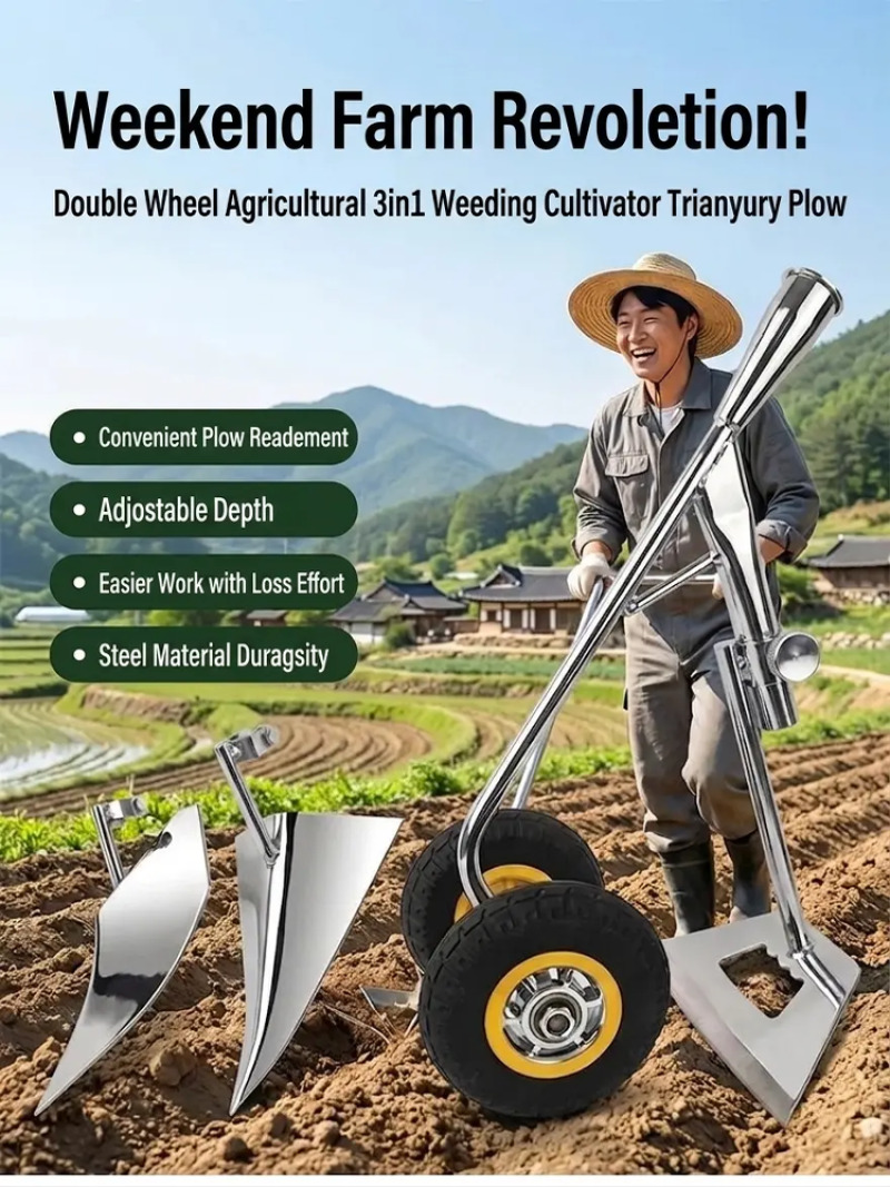 3 in 1 Hoe MultiPurpose Farmin - огляд і ціна Gardening Tools Japanese