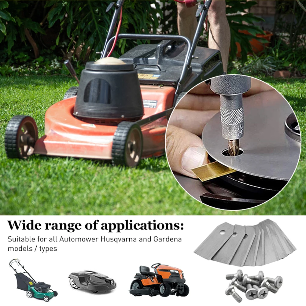 30PCS Lawn Mower Cutting Blade - огляд і ціна Gardening Tools Basic