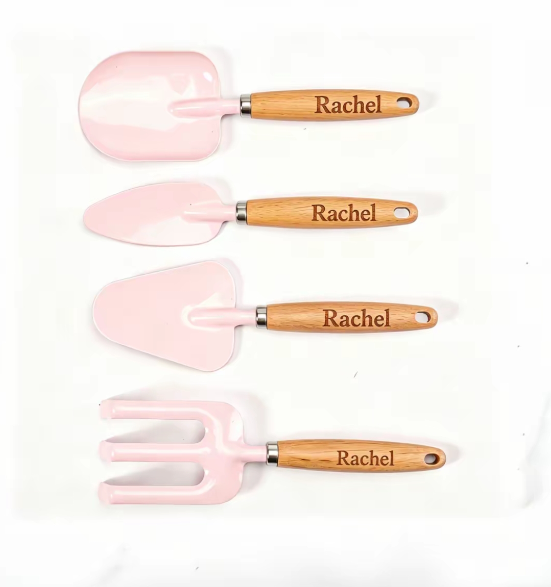 Personalized Name Mini Wooden  - огляд і ціна Gardening Tools With Names